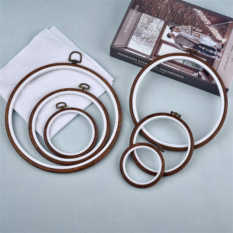 Embroidery Hoop Square - Runde Oval Holz Farbe Stickerei Hoops