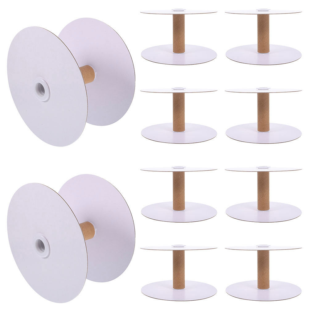 Embroidery Paper - 12 Stück Papier-Spulen zur Drahtaufbewahrung, abnehmbare