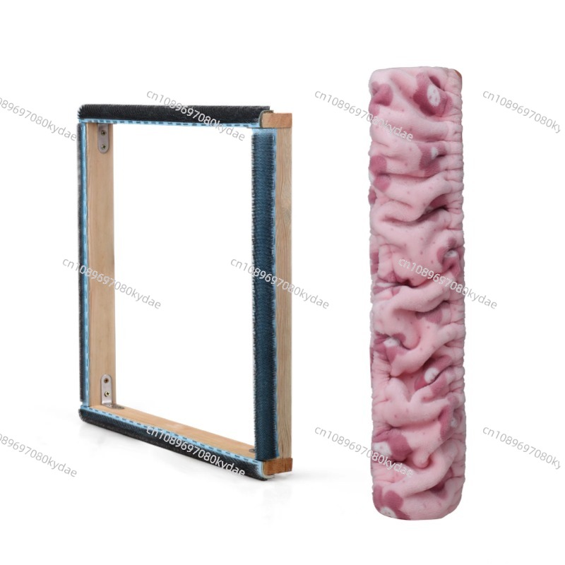 Embroidery Hoop Square - 30 cm quadratischer Stickrahmen aus Holz