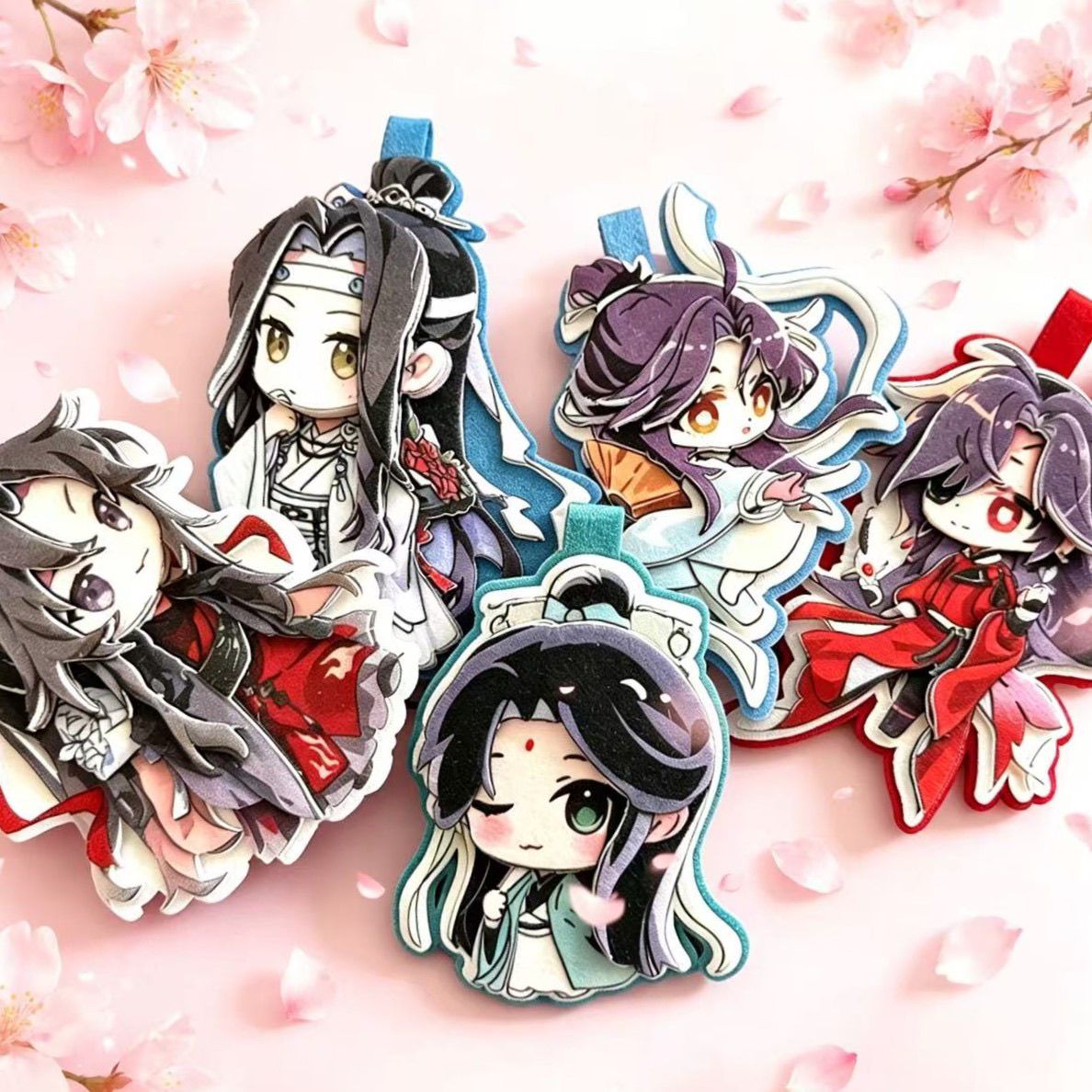 Embroidery Keychain - 2026 Cartoon Heaven Official's Blessing Hua