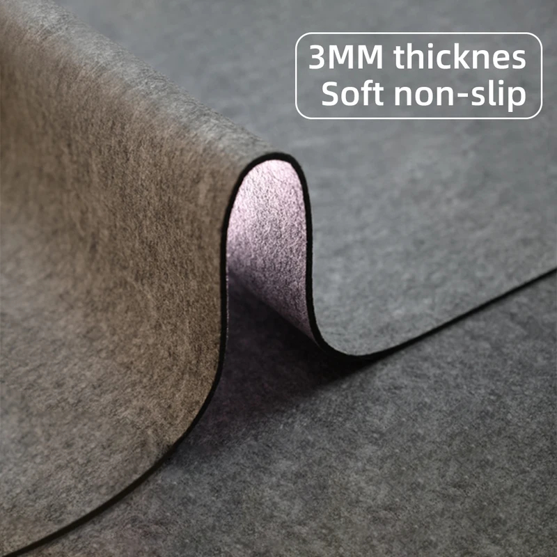 Felt Sheet Wool - Wollfilz-Mauspad Büro-Computertisch-Schutzmatte Tisch-Laptop-Unterlage Rutschfeste Tastaturmatte Gaming-Zubehör