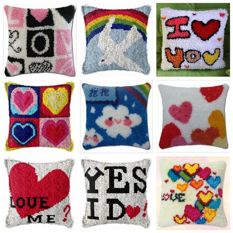 Embroidery Paper - Regenbogen Liebe Serie Riegel Haken Teppich