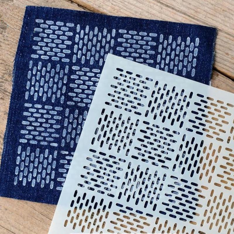 Embroidery Tools - 9/32 Stück Sashiko Stickerei Vorlage DIY