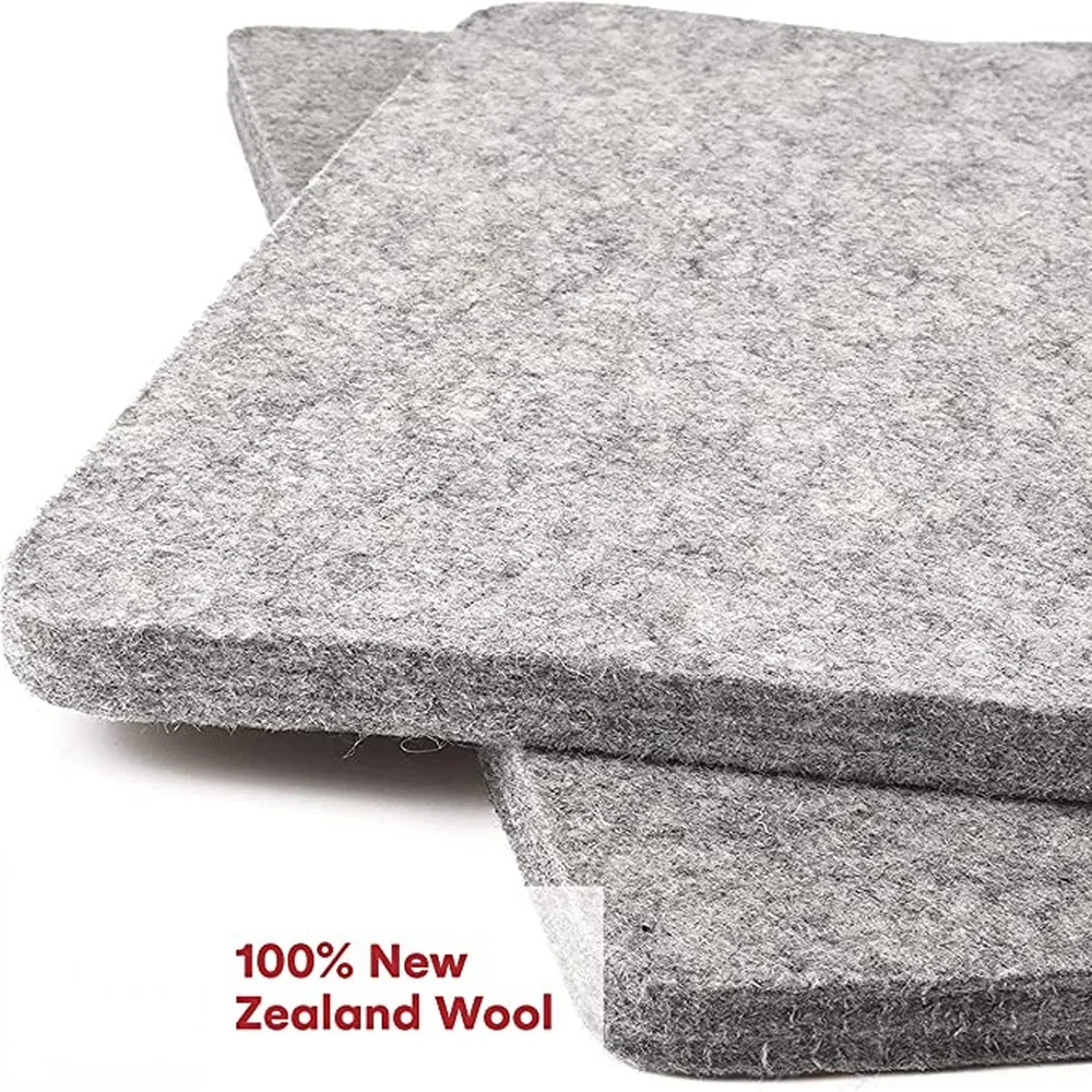 Felt Sheet Wool - 13,5 x 17 Zoll große Wollbügelmatte