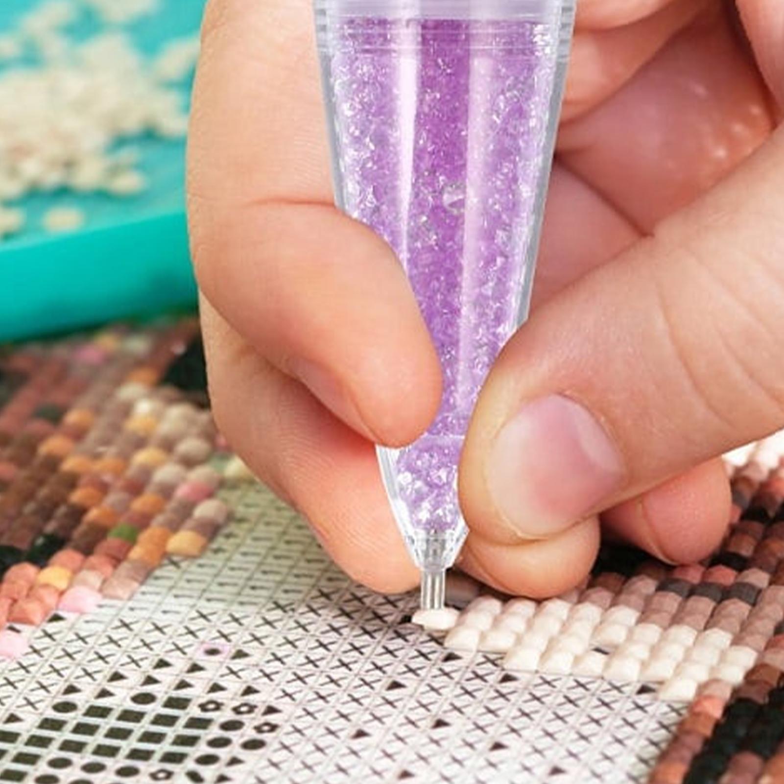 Embroidery Tools - 1 Stück DIY-Punktbohrwerkzeug, Strass-Stift in Vasenform,