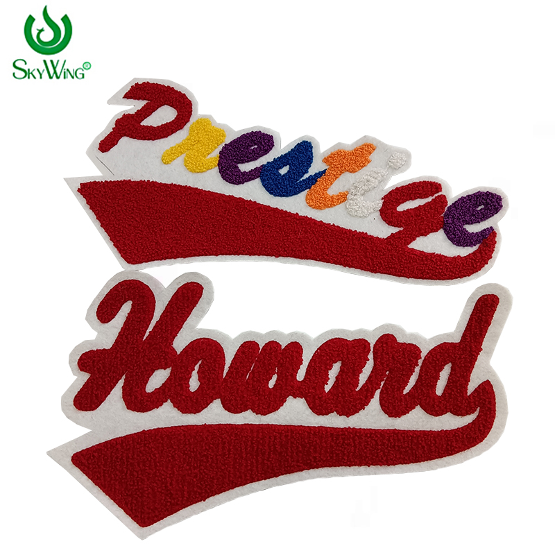 Embroidery Alphabet Designs - Benutzerdefinierte Große Größe Designer Rot Chenille