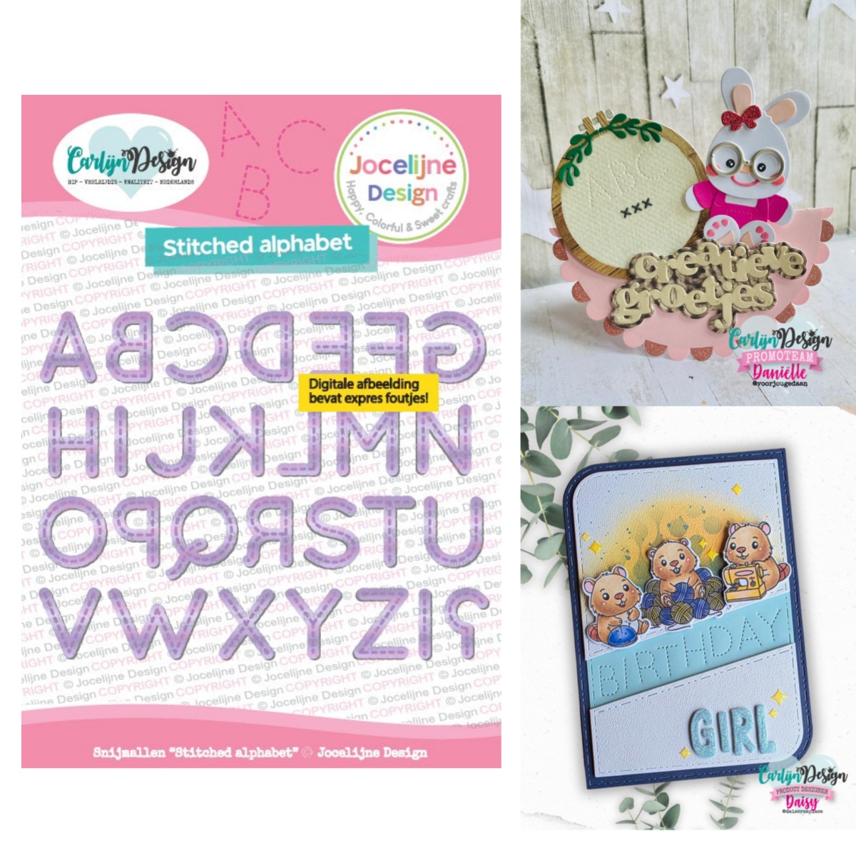 Embroidery Hoop Square - Kreativer Bogen-Stickrahmen für Alphabet-Stickereien, Metall-Stanzformen, Klare