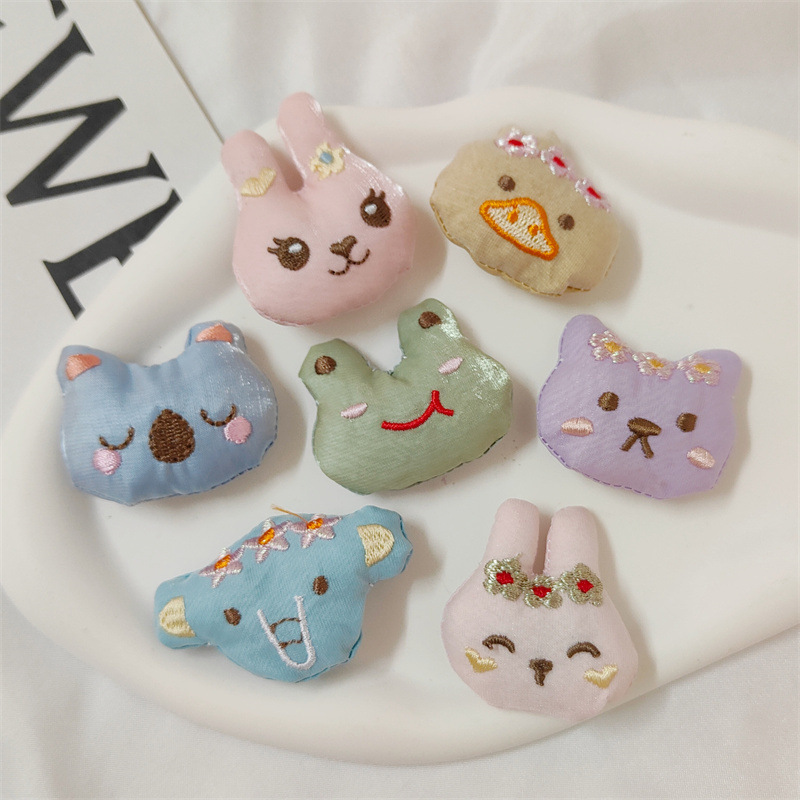 Embroidery Rabbit - 5PCS Neue stickerei kaninchen frosch bär