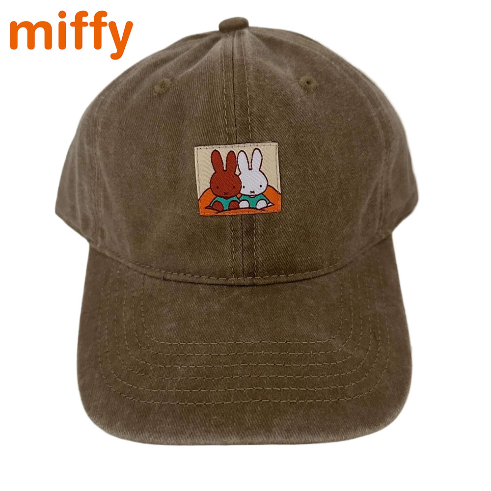 Embroidery Rabbit - Kawaii Miffy Niedliche Baseballmütze Cartoon Kaninchen