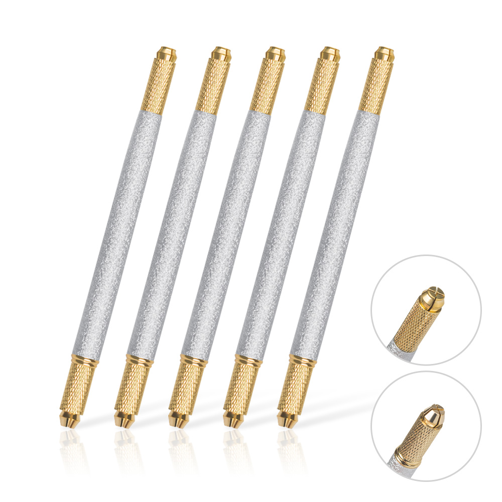 Embroidery Name - 1 stücke Microblading Doppel Ende Metall