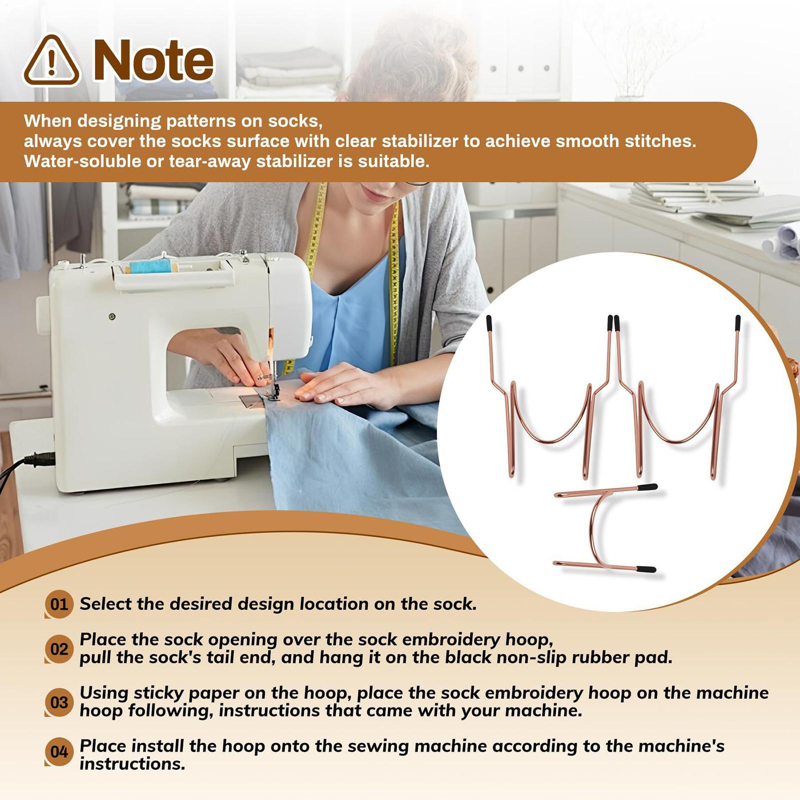 Embroidery Software - Kleiner Stickrahmen, tragbar, einfach zu bedienen,