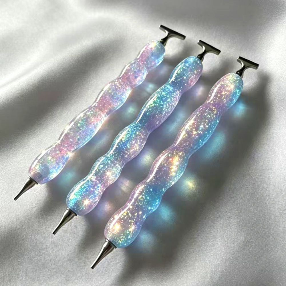 Neuer Rosa-Blauer Glänzender D – Embroidery Tools Bewertung und Preis
