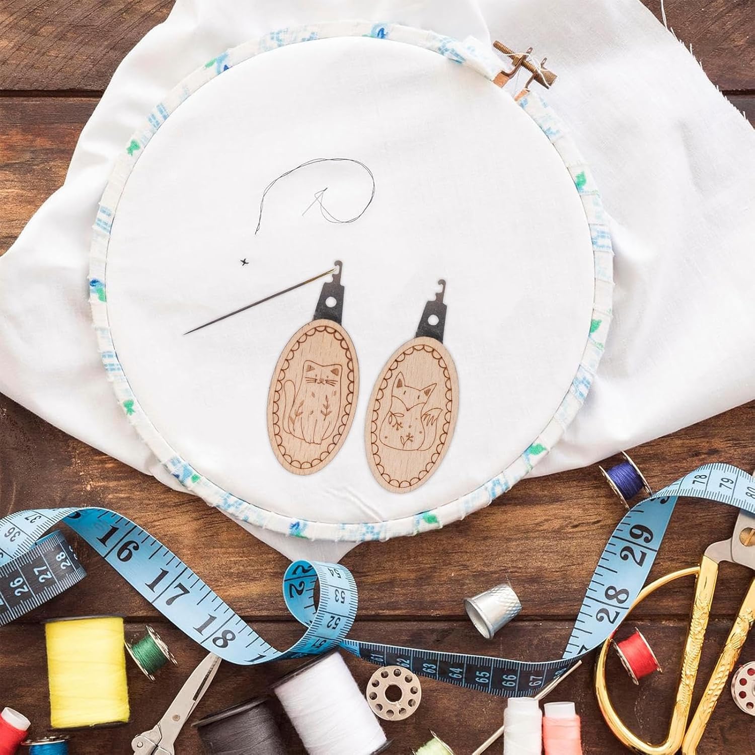 2 Stück/Set Nadeleinfädler, ei – Embroidery Software Bewertung und Preis