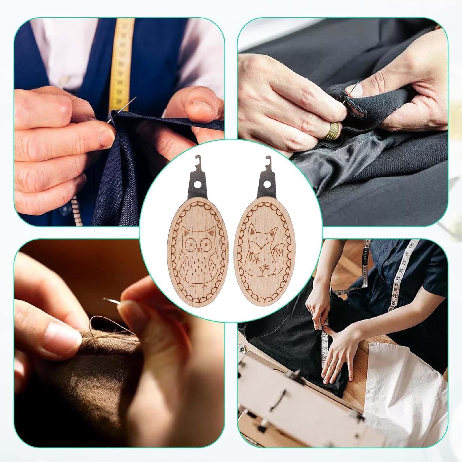 2 Stück/Set Nadeleinfädler, ei – Embroidery Software Bewertung und Preis