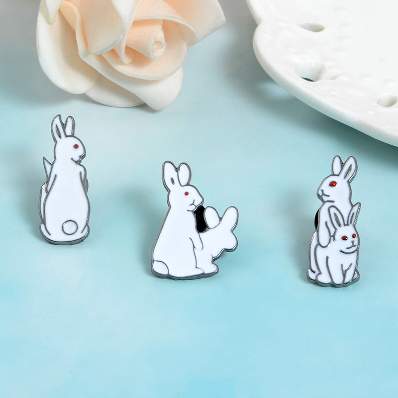 Brosche Pins Cartoon Tiere Has – Embroidery Rabbit Bewertung und Preis