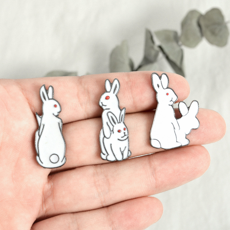 Brosche Pins Cartoon Tiere Has – Embroidery Rabbit Bewertung und Preis