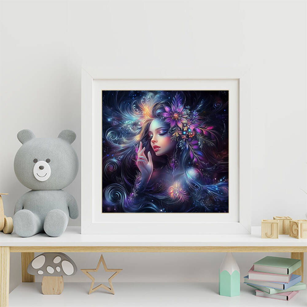 DIY-Diamantmalerei, Frauenport – Embroidery Free Pattern Bewertung und Preis