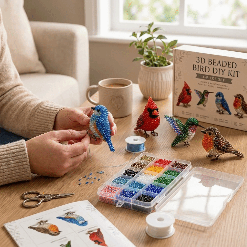Handgemachtes DIY Tier-Perlen- – Embroidery Keychain Bewertung und Preis