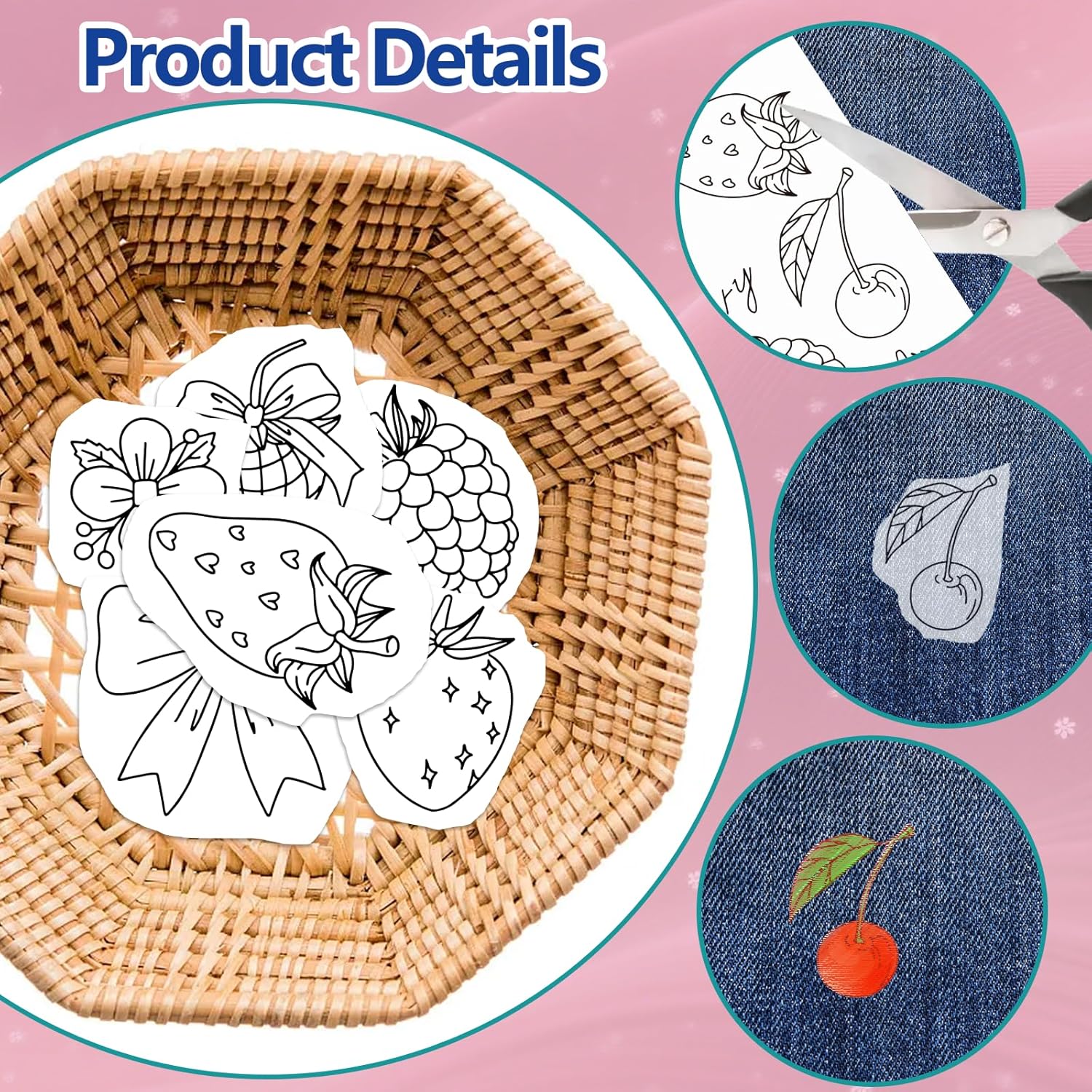 Vorgedrucktes Erdbeer-Stick-an – Embroidery Software Bewertung und Preis