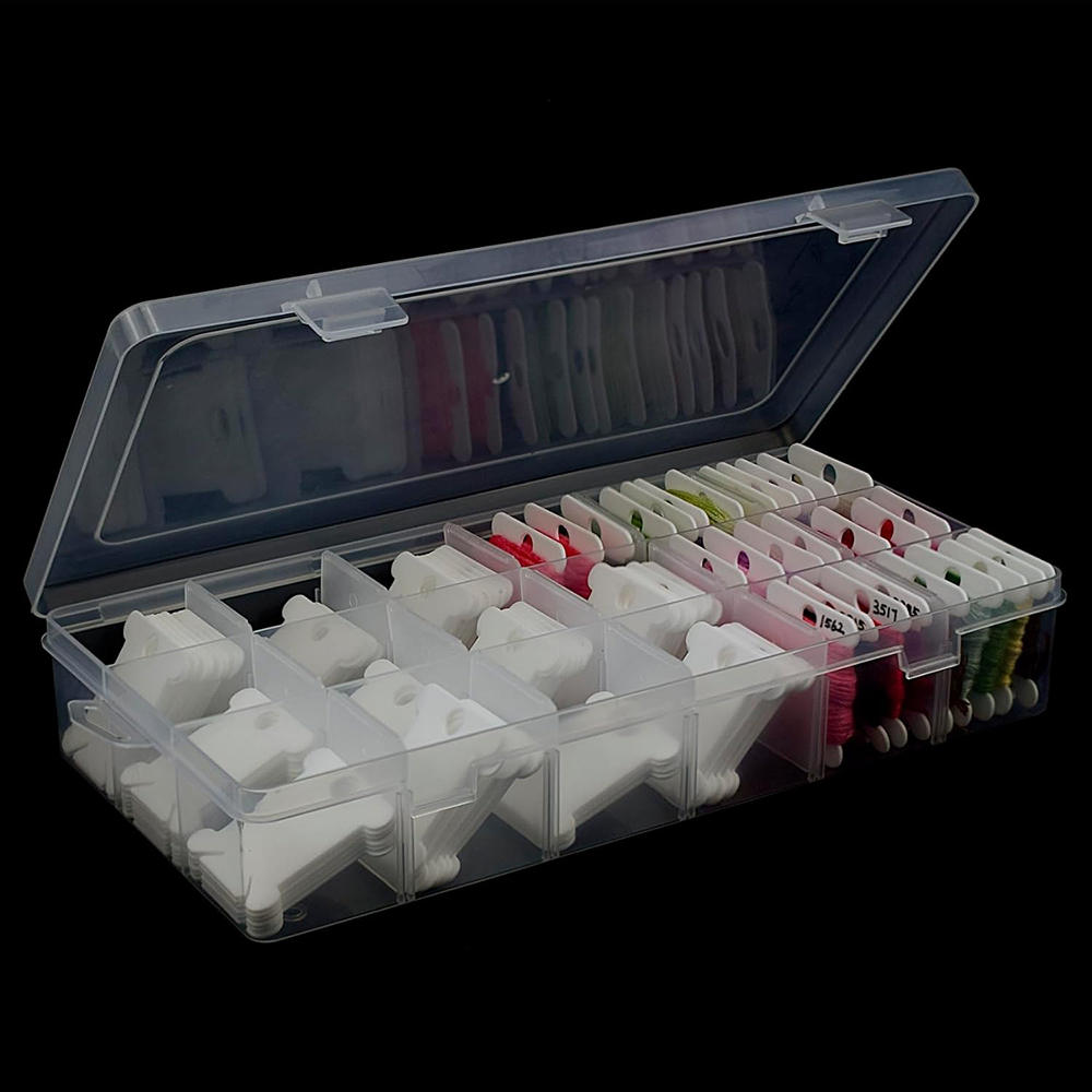 Stickgarn-Organizer mit 18 Fäc – Embroidery Software Bewertung und Preis