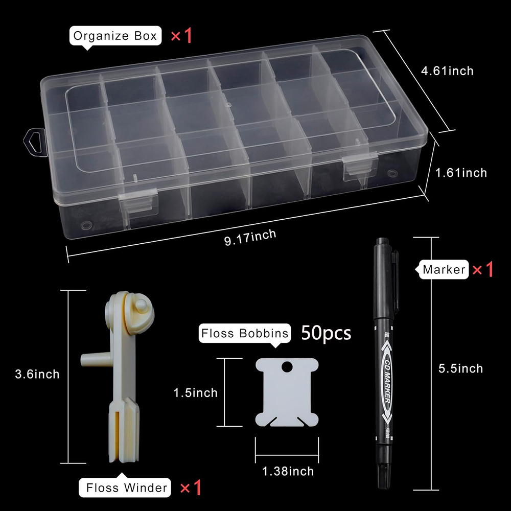 Stickgarn-Organizer mit 18 Fäc – Embroidery Software Bewertung und Preis
