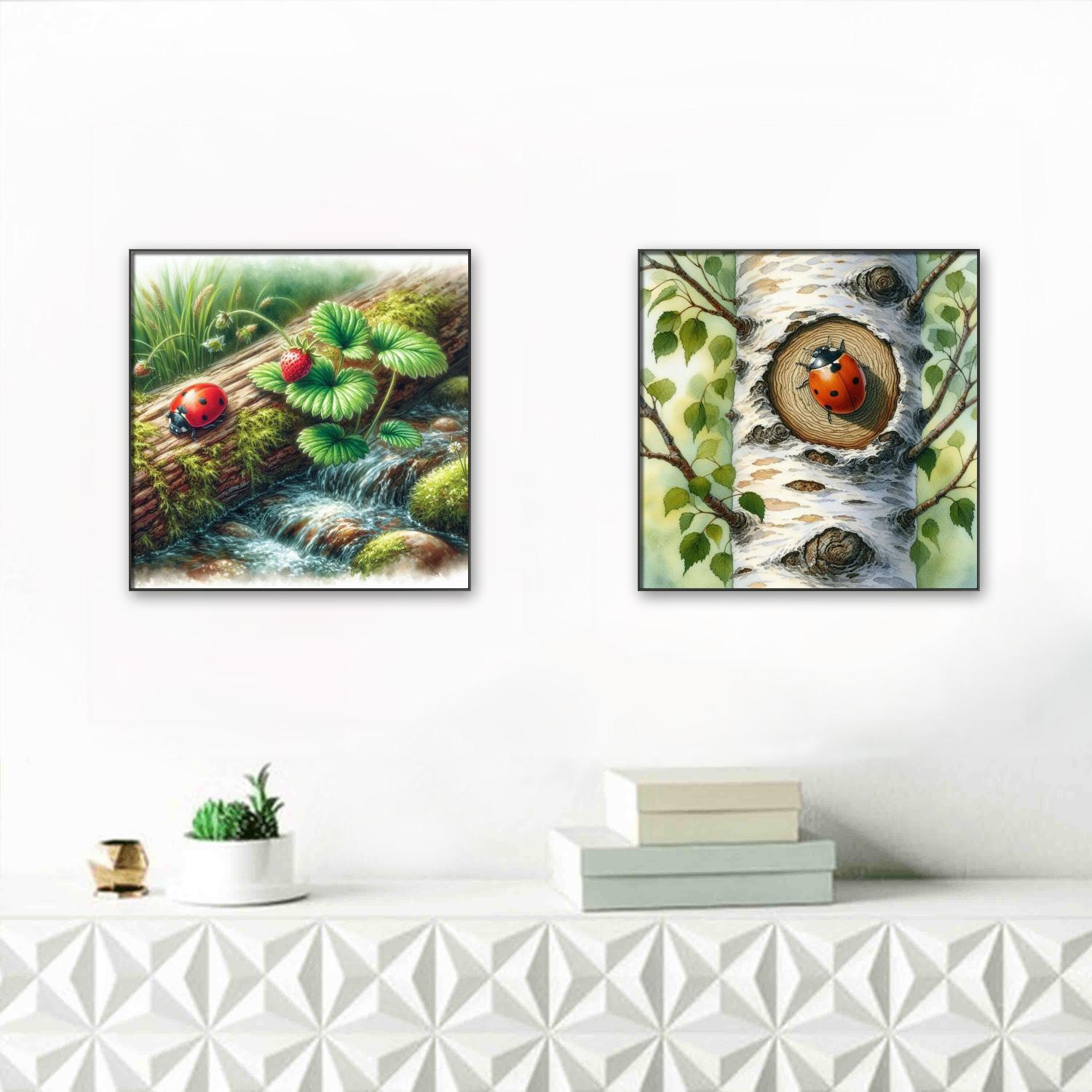 Neues Marienkäfer-Insekten-DIY – Embroidery Lady Bug Bewertung und Preis