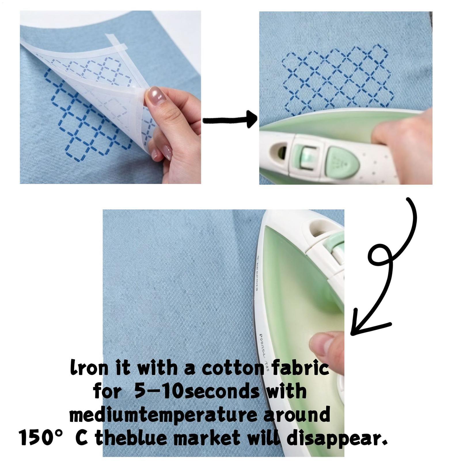 40g/Dose Hitze-entfernbarer St – Embroidery Free Pattern Bewertung und Preis