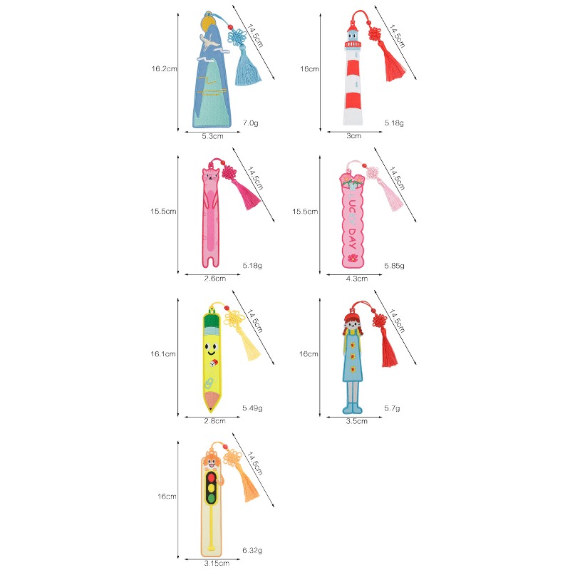 Besticktes Lesezeichen mit Qua – Embroidery Keychain Bewertung und Preis