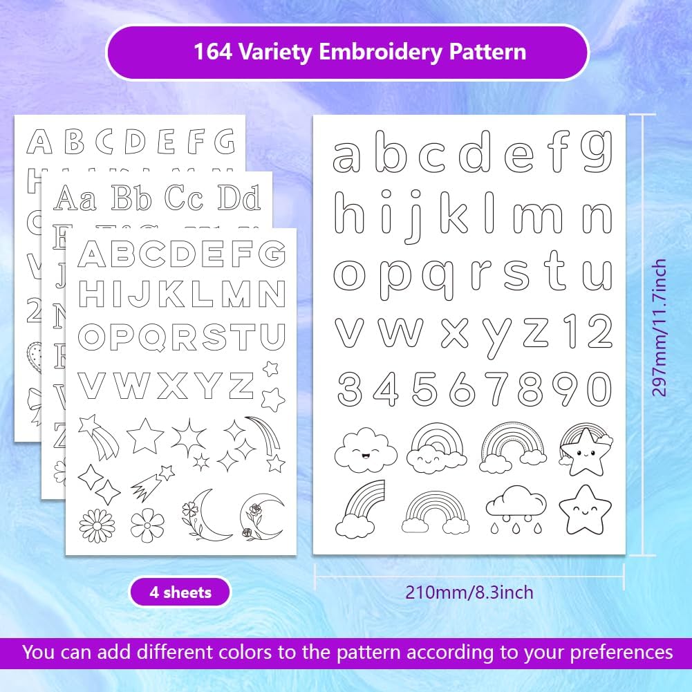 Stick-und-Näh-Alphabet, vorged – Embroidery Alphabet Designs Bewertung und Preis