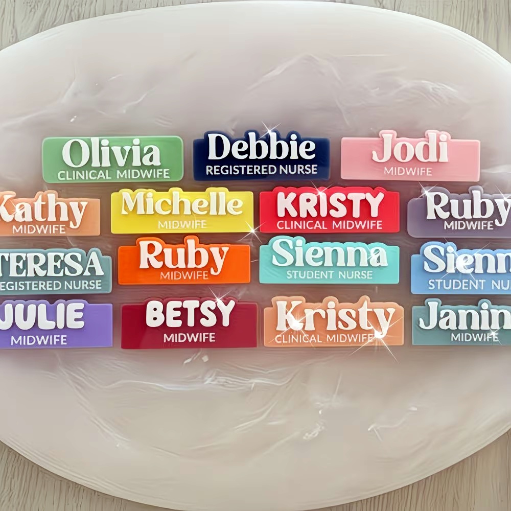 Personalisierte Namensbrosche  – Embroidery Name Bewertung und Preis
