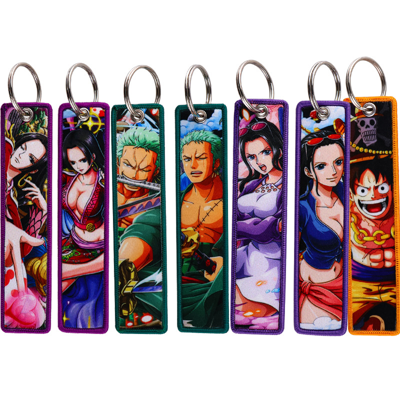 Anime One Piece Bestickte Schl – Embroidery Keychain Bewertung und Preis