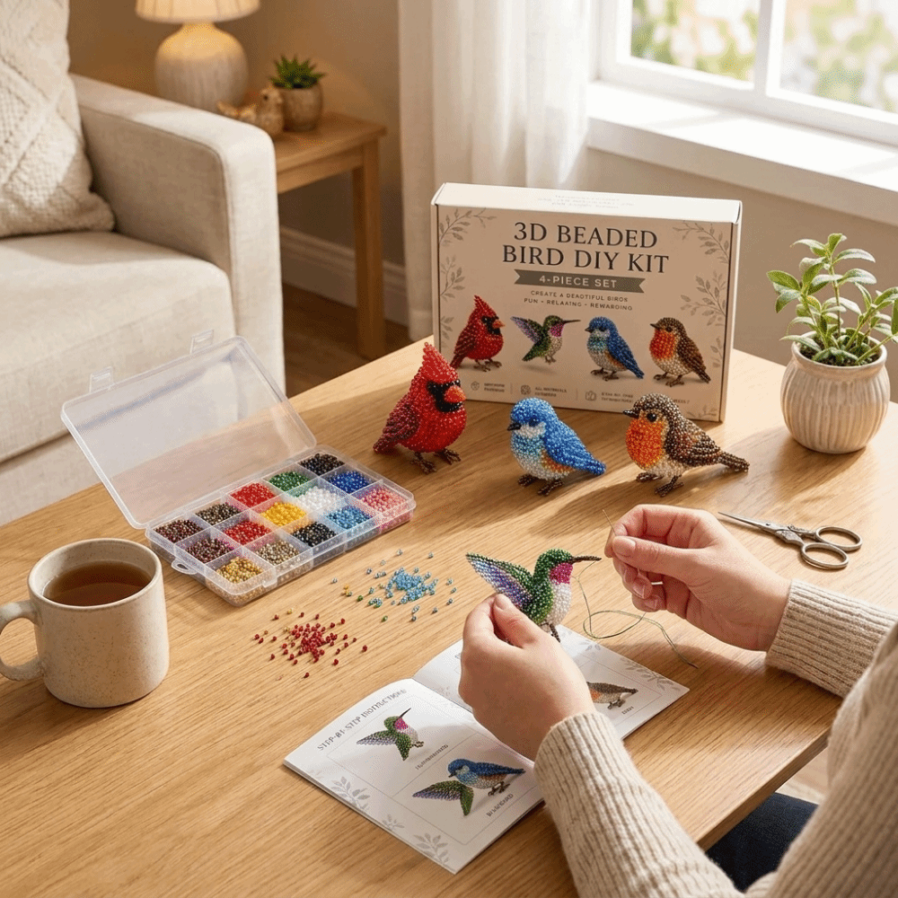 Handgemachtes DIY Tier-Perlen- – Embroidery Keychain Bewertung und Preis
