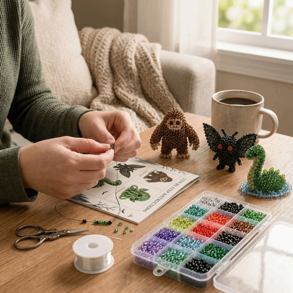 Handgemachtes DIY Tier-Perlen- – Embroidery Keychain Bewertung und Preis