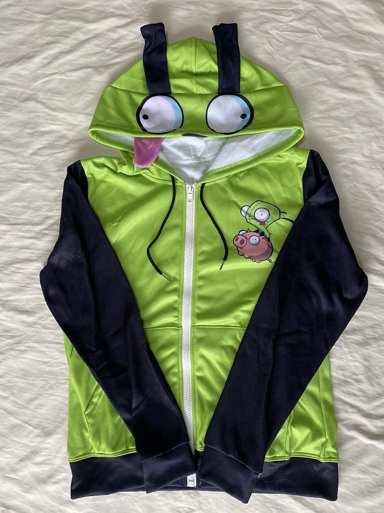 Anime Invader Cosplay Kostüm M – Embroidery Zip Up Hoodie Bewertung und Preis