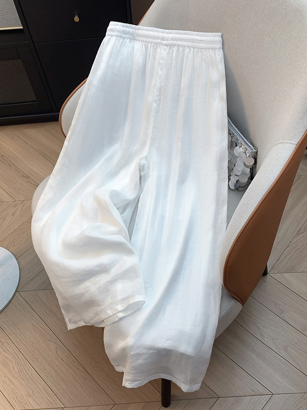 Elegante High-Waist-Hose mit w – Embroidery Effect Bewertung und Preis