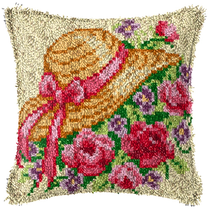Smyrna Blumen-Riegelhaken-Set, – Embroidery Paper Bewertung und Preis