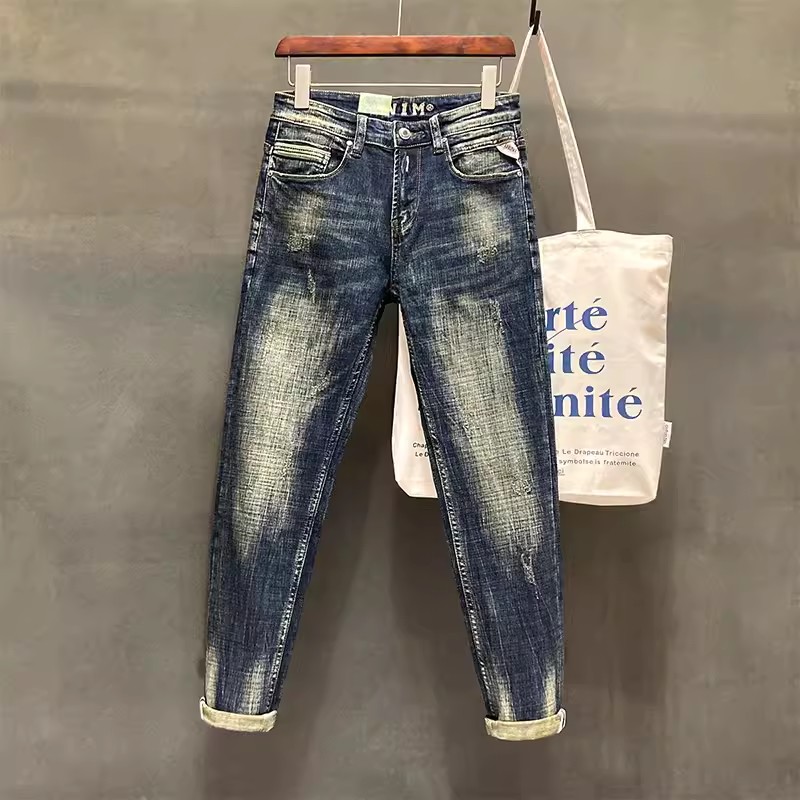 Designer Mode Männer Jeans Hoh – Embroidery Effect Bewertung und Preis