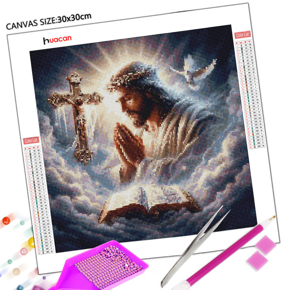 Huacan 5D-Diamantgemälde zum S – Embroidery Icon Bewertung und Preis