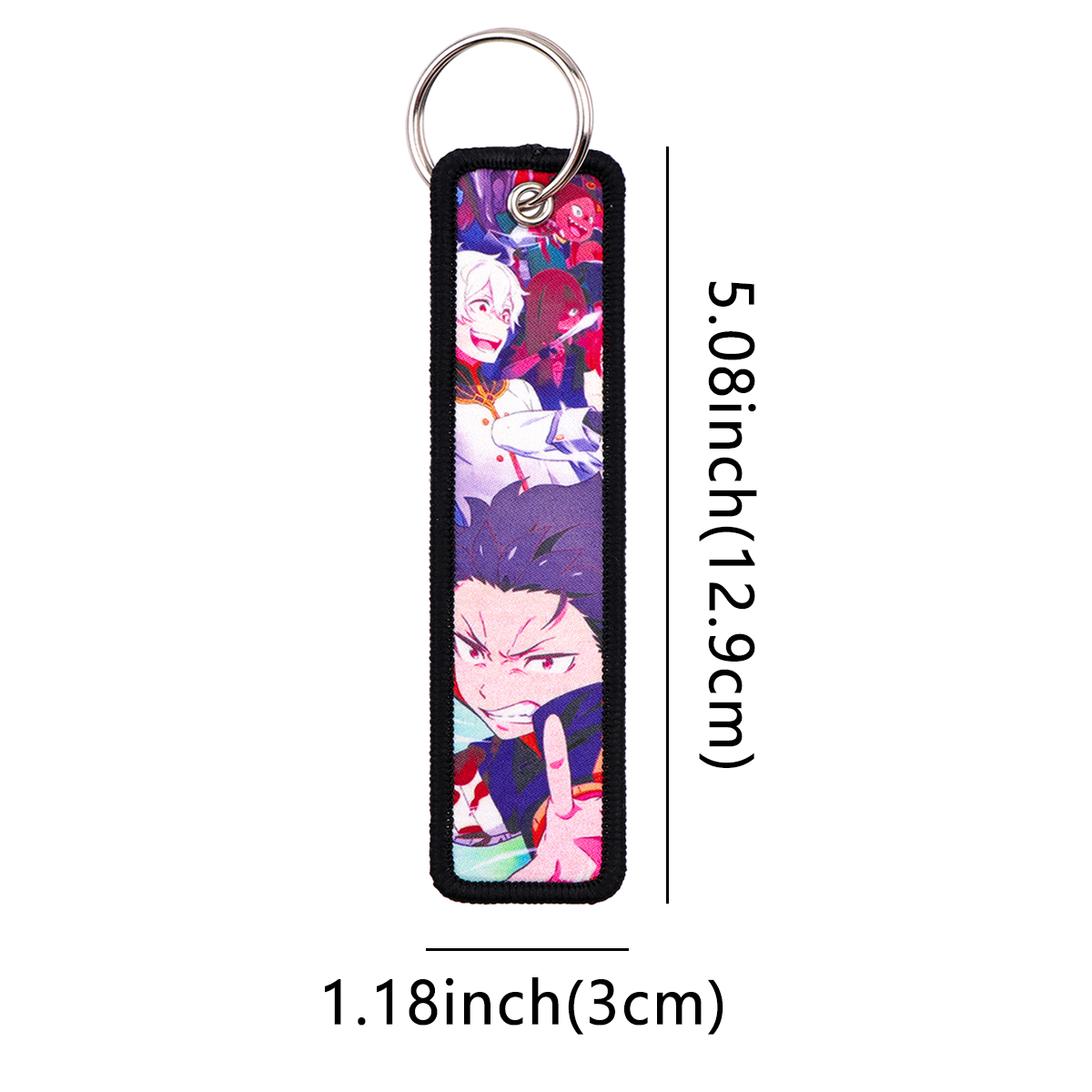1 Stück Japanischer Anime Schl – Embroidery Keychain Bewertung und Preis