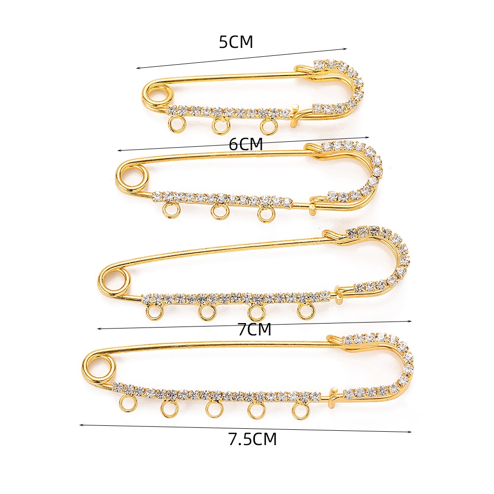 5 Stück Strass-Anstecknadeln,  – Embroidery Wallpaper Bewertung und Preis