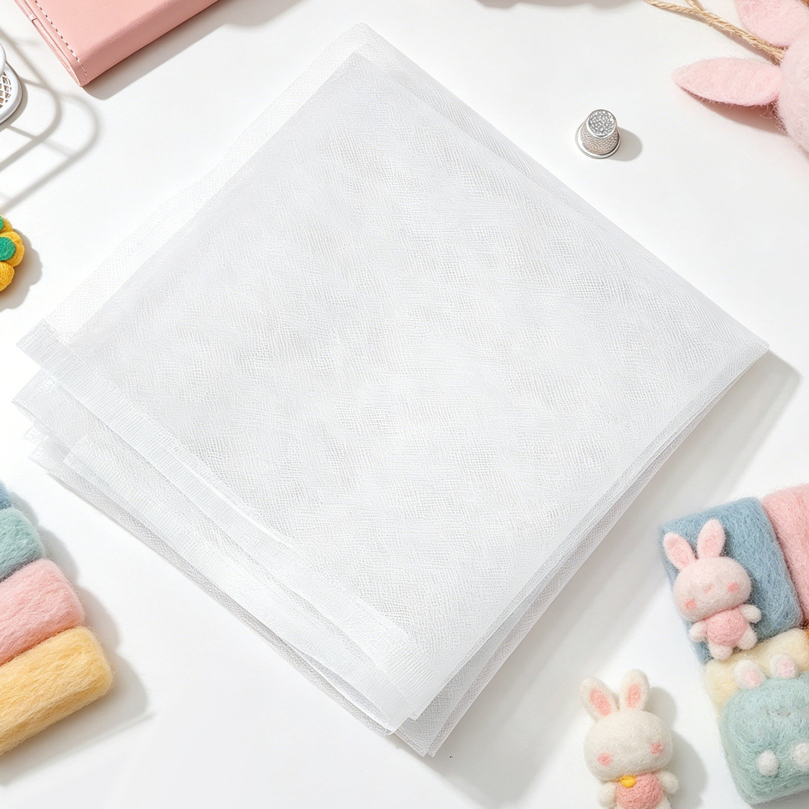 5 Stück Wollfilz-Netz, quadrat – Felt Sheet Wool Bewertung und Preis