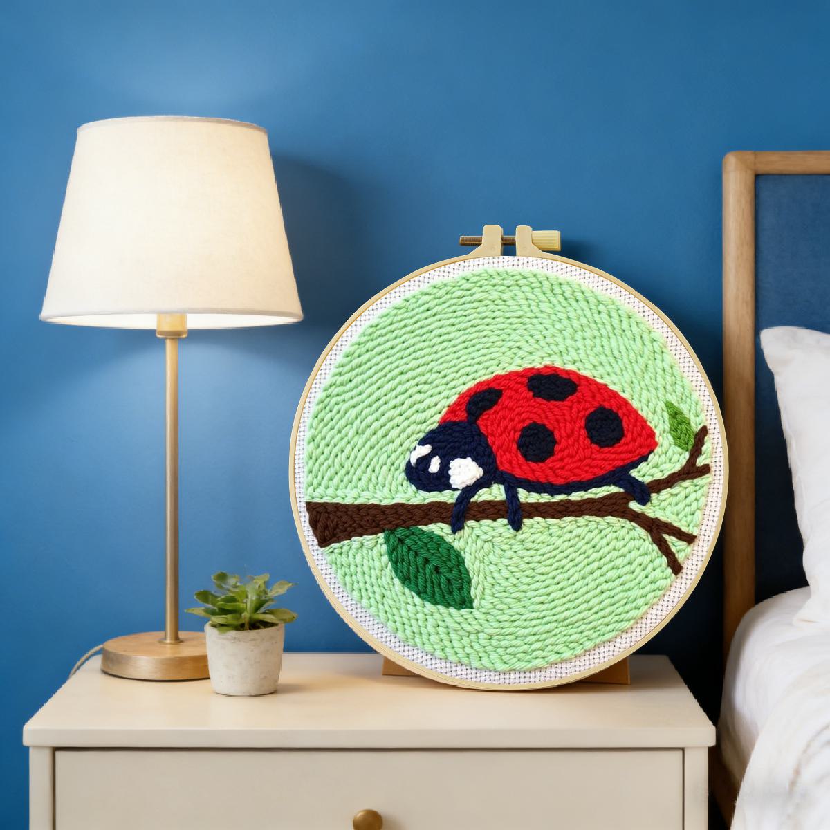 20X20CM/7,87 Zoll Insekten-Sti – Embroidery Lady Bug Bewertung und Preis