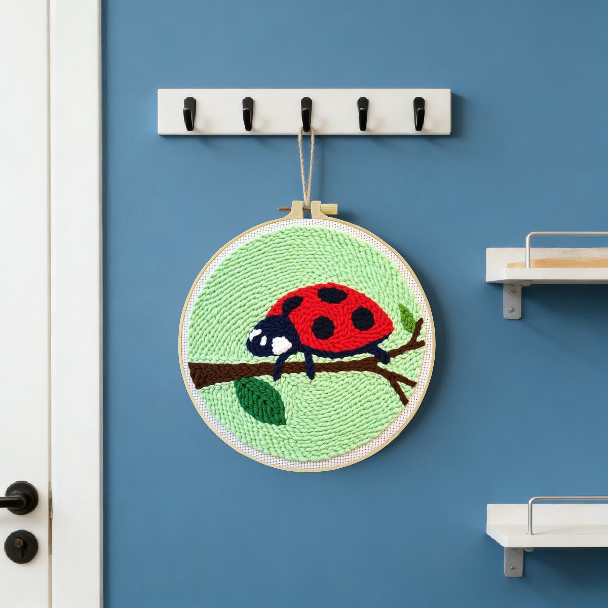 20X20CM/7,87 Zoll Insekten-Sti – Embroidery Lady Bug Bewertung und Preis