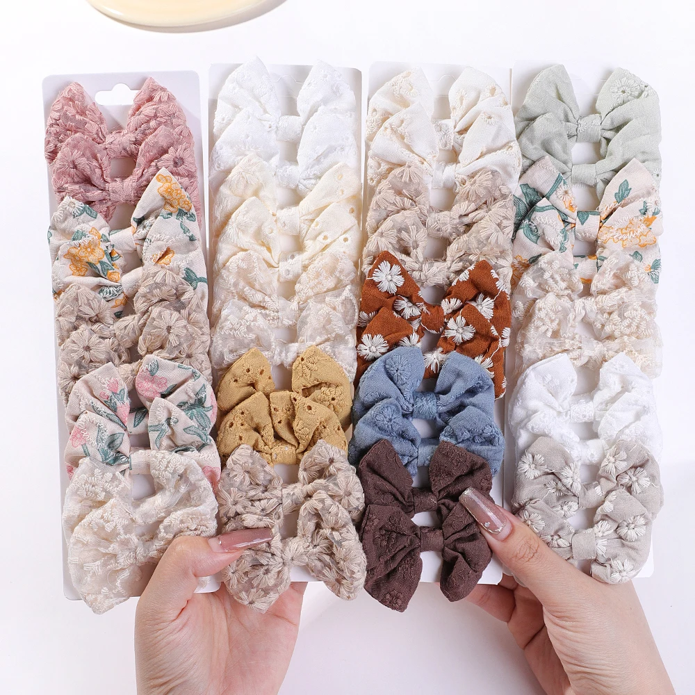 10 Teile/satz Mode Bögen Hairg – Embroidery Love Bewertung und Preis
