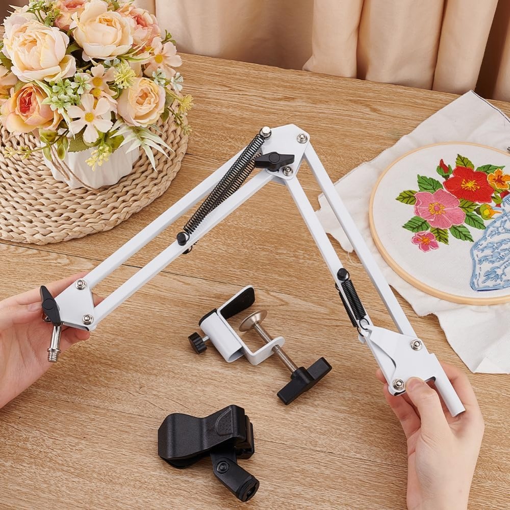 Weiß Stickerei Tischständer Ki – Embroidery Hoop Square Bewertung und Preis