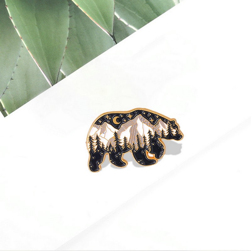 Mama Papa Bär Emaille Pins Ben – Embroidery Love Bewertung und Preis