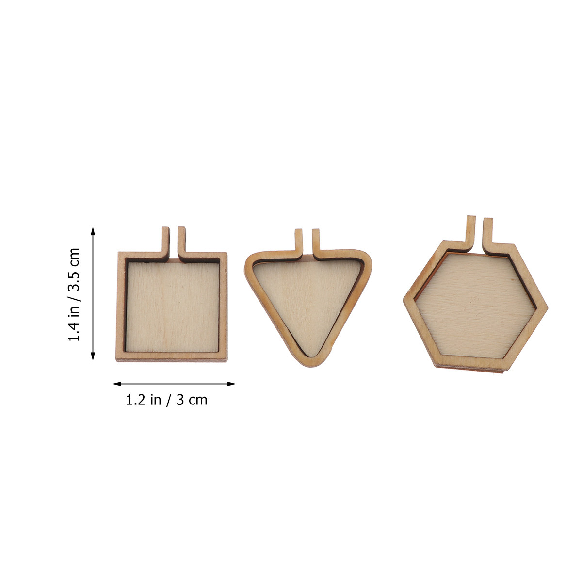 4-teiliges Mini-Holz-Stickrahm – Embroidery Hoop Square Bewertung und Preis