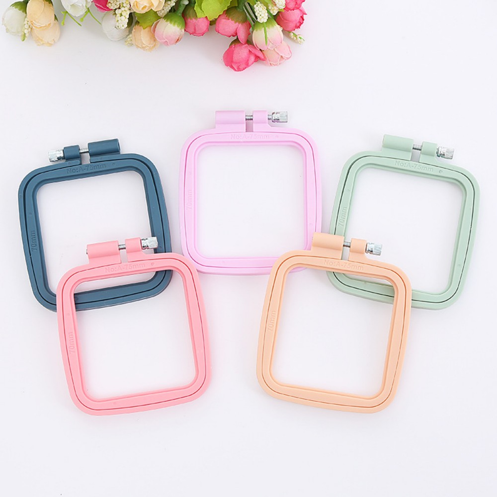 Oval/Quadratische Kunststoff S – Embroidery Hoop Square Bewertung und Preis