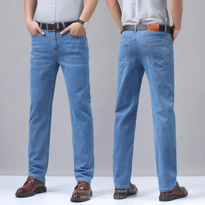 Sommerliche, dünne Herren-Jean – Embroidery Effect Bewertung und Preis