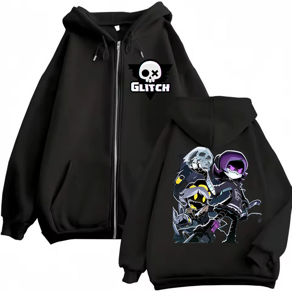 Anime Murder Drones Zipper Hoo – Embroidery Zip Up Hoodie Bewertung und Preis